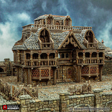 Load image into Gallery viewer, City Inn - Cities of Ramshackle and Ruin - Printable Scenery - Terrain, Wargaming, D&amp;D, DnD