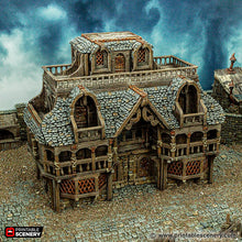 Load image into Gallery viewer, City Inn - Cities of Ramshackle and Ruin - Printable Scenery - Terrain, Wargaming, D&amp;D, DnD