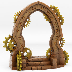 Clockwork Portal With Its Temporal Vortex Effect - Print Your Monsters - Wargaming D&D DnD