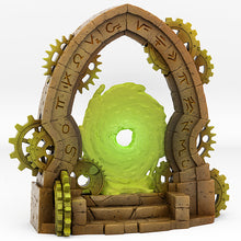 Load image into Gallery viewer, Clockwork Portal With Its Temporal Vortex Effect - Print Your Monsters - Wargaming D&amp;D DnD