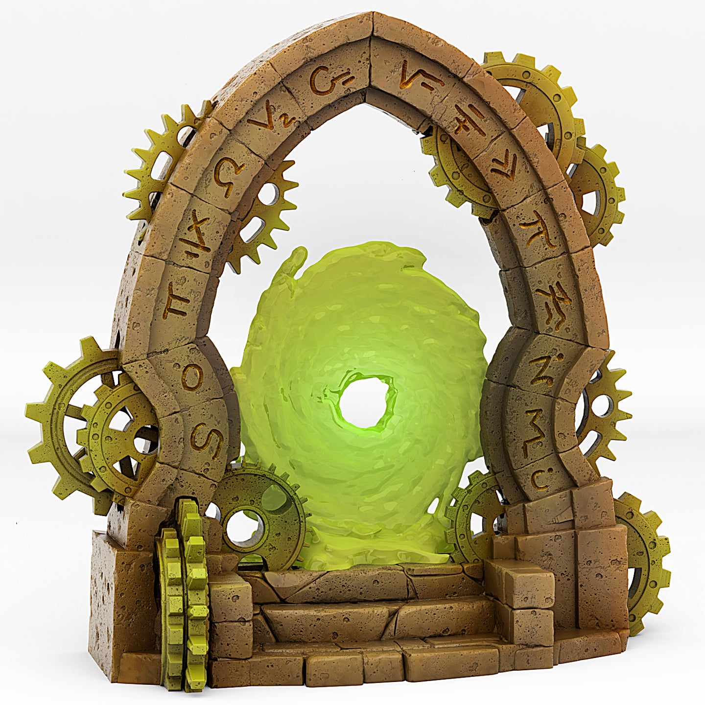 Clockwork Portal With Its Temporal Vortex Effect - Print Your Monsters - Wargaming D&D DnD
