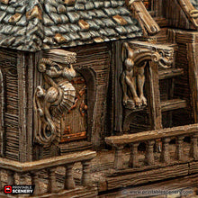 Load image into Gallery viewer, Corbels - Cities of Ramshackle and Ruin - Printable Scenery - Terrain, Wargaming, D&amp;D, DnD 28mm 32mm 40mm 54mm