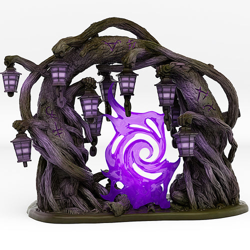 Creepy Forest Portal With Its Dark Magic Effect - Print Your Monsters - Wargaming D&D DnD
