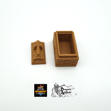 Load image into Gallery viewer, Sarcophagus of the Fallen Crusader - Decoquest Workshop - Terrain, Wargaming, D&amp;D, DnD