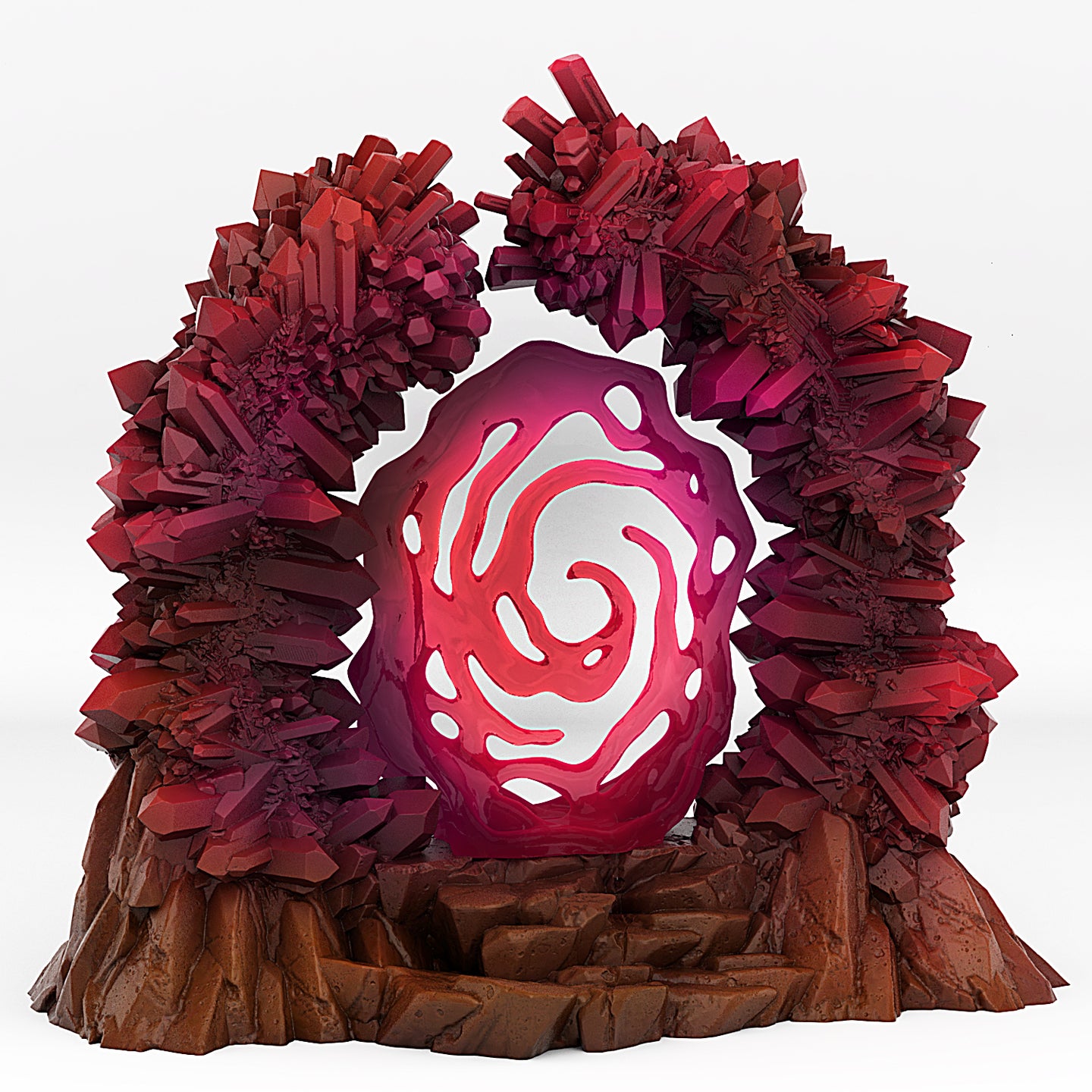 Crystal Portal With Its Nebular Effect - Print Your Monsters - Wargaming D&D DnD