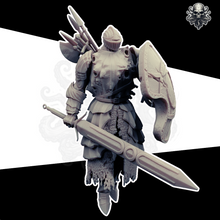 Load image into Gallery viewer, Cursed Knight - Realsteone - Terrain Wargaming D&amp;D DnD 32mm 40mm 54mm