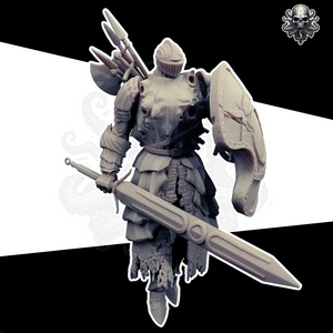 Cursed Knight - Realsteone - Terrain Wargaming D&D DnD 32mm 40mm 54mm