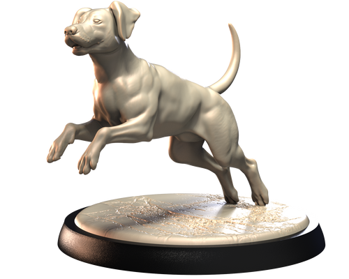 Dalmatian - Dogs Vol 1 - 3D IP Studios - Terrain Wargaming D&D DnD 28mm 32mm 40mm 54mm 75mm 100mm 125mm