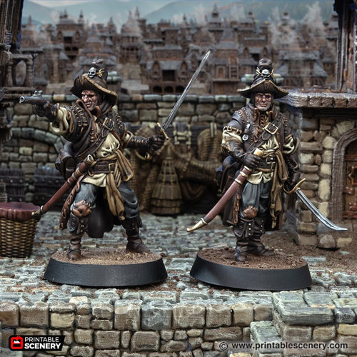 Dalton Steadman High Inquisitor - Cities of Ramshackle and Ruin - Printable Scenery - Terrain, Wargaming, D&D, DnD 28mm 32mm 40mm 54mm