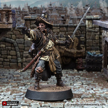 Load image into Gallery viewer, Dalton Steadman High Inquisitor - Cities of Ramshackle and Ruin - Printable Scenery - Terrain, Wargaming, D&amp;D, DnD 28mm 32mm 40mm 54mm