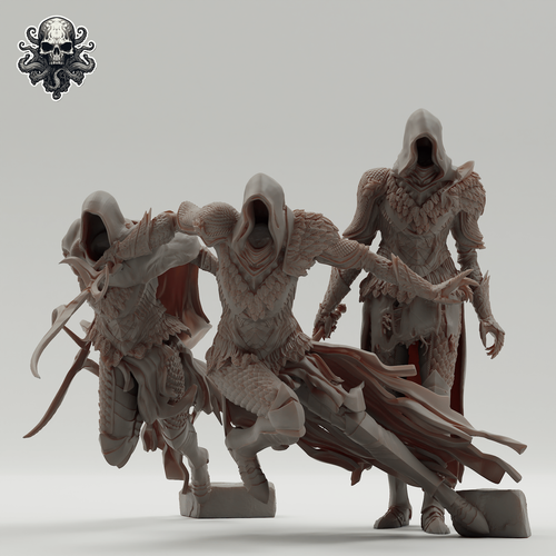 Dark Blade Knights - Realsteone - Terrain Wargaming D&D DnD 32mm 40mm 54mm