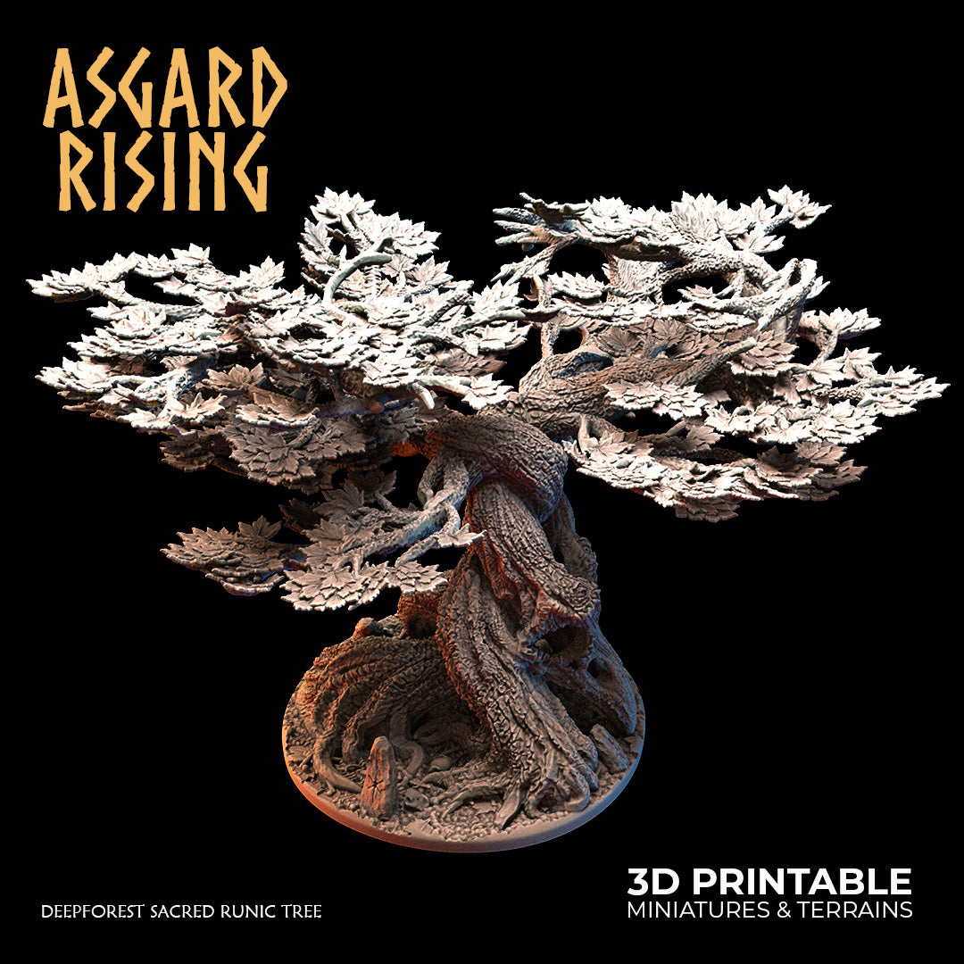 Deep Forest Sacred Runic Tree - Asgard Rising - Wargaming D&D DnD ...