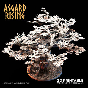 Deep Forest Sacred Runic Tree - Asgard Rising - Wargaming D&D DnD