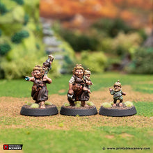 Load image into Gallery viewer, Dell Greenbottle - Rise of the Halflings - Printable Scenery - Terrain, Wargaming, D&amp;D, DnD 28mm 32mm 40mm 54mm