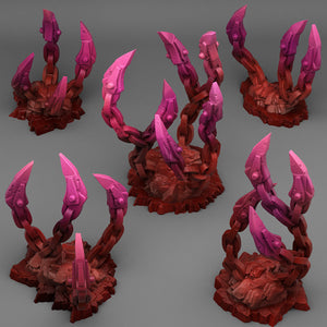 Demoniac Underdark Chains - Print Your Monsters - Wargaming D&D DnD