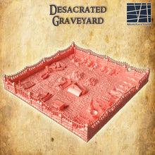 Load image into Gallery viewer, Desecrated Graveyard - Miniatureland Terrain Wargaming D&amp;D DnD