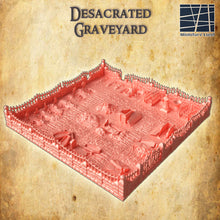 Load image into Gallery viewer, Desecrated Graveyard - Miniatureland Terrain Wargaming D&amp;D DnD