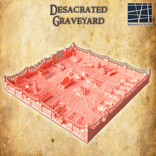 Load image into Gallery viewer, Desecrated Graveyard - Miniatureland Terrain Wargaming D&amp;D DnD