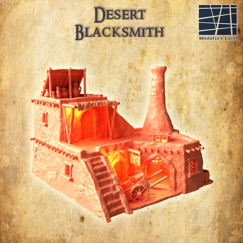 Desert Blacksmith - Miniatureland Terrain Wargaming D&D DnD