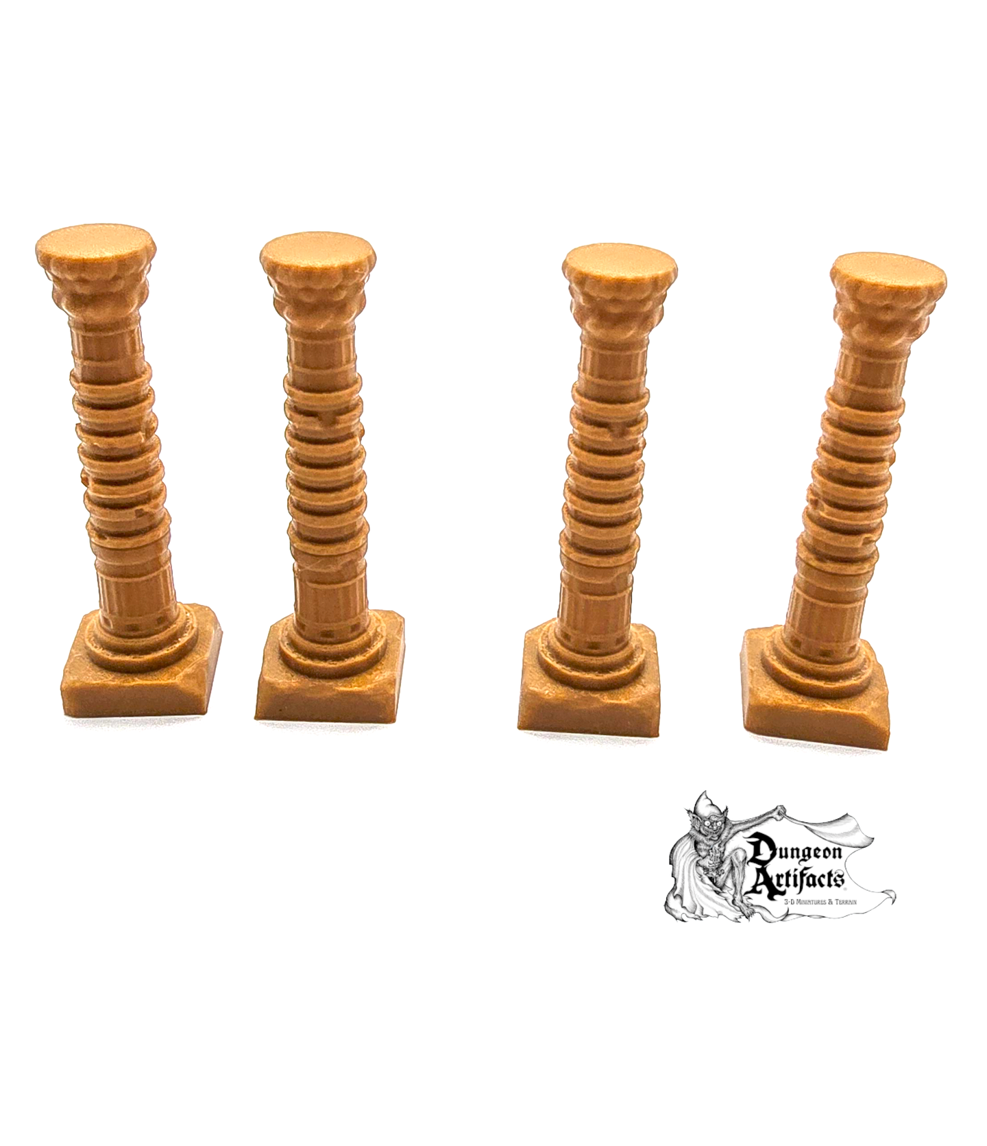 Desert Columns - Egyptian Columns 15mm 28mm 32mm 42mm Empire of Scorching Sands Wargaming Terrain D&D DnD