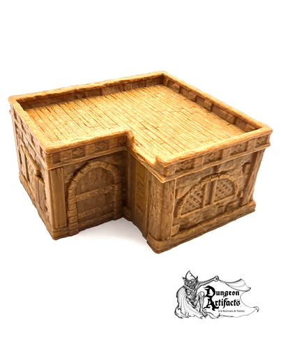 Small Desert House A - 15mm 28mm 32mm Empire of Scorching Sands Wargaming Terrain D&D, DnD