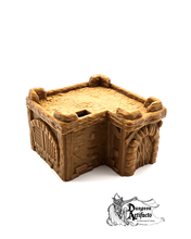 Load image into Gallery viewer, Small Desert House B - 15mm 28mm 32mm Empire of Scorching Sands Wargaming Terrain D&amp;D, DnD