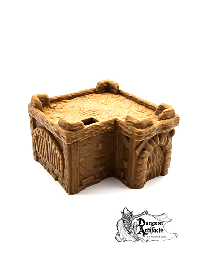 Small Desert House B - 15mm 28mm 32mm Empire of Scorching Sands Wargaming Terrain D&D, DnD