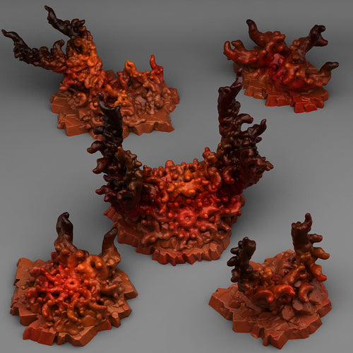 Devil Aberration Stones - Print Your Monsters - Wargaming D&D DnD