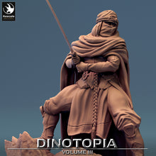 Load image into Gallery viewer, Ambush Soldier - Dinotopia - Rescale Miniatures - Wargaming D&amp;D DnD