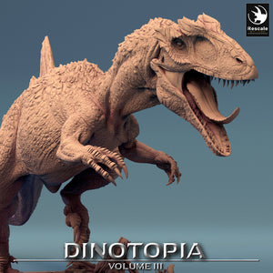 Concavenator - Attack - Dinotopia - Rescale Miniatures - Wargaming D&D DnD