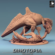 Load image into Gallery viewer, Concavenator - Eat - Dinotopia - Rescale Miniatures - Wargaming D&amp;D DnD