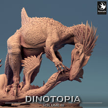 Load image into Gallery viewer, Concavenator - Eat - Dinotopia - Rescale Miniatures - Wargaming D&amp;D DnD
