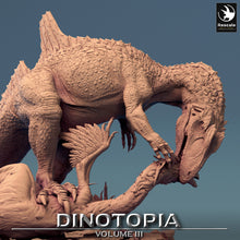 Load image into Gallery viewer, Concavenator - Eat - Dinotopia - Rescale Miniatures - Wargaming D&amp;D DnD
