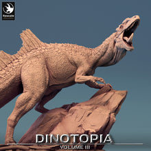 Load image into Gallery viewer, Concavenator - Scream - Dinotopia - Rescale Miniatures - Wargaming D&amp;D DnD