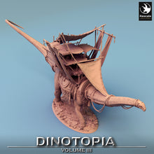 Load image into Gallery viewer, Diplodocus Caravan - Dinotopia - Rescale Miniatures - Wargaming D&amp;D DnD