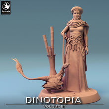 Load image into Gallery viewer, Discuss Woman - Dinotopia - Rescale Miniatures - Wargaming D&amp;D DnD