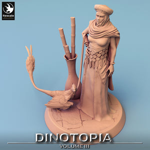 Discuss Woman - Dinotopia - Rescale Miniatures - Wargaming D&D DnD
