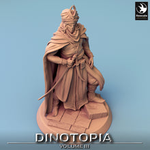 Load image into Gallery viewer, Guard Outlaw - Dinotopia - Rescale Miniatures - Wargaming D&amp;D DnD