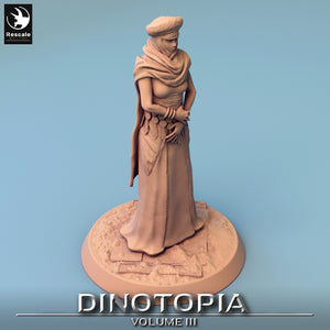 Look Woman - Dinotopia - Rescale Miniatures - Wargaming D&D DnD