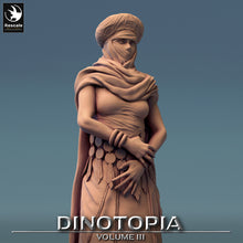 Load image into Gallery viewer, Look Woman - Dinotopia - Rescale Miniatures - Wargaming D&amp;D DnD