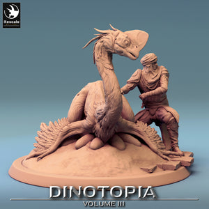 Oviraptor - Brood - Dinotopia - Rescale Miniatures - Wargaming D&D DnD