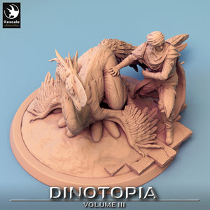 Oviraptor - Brood - Dinotopia - Rescale Miniatures - Wargaming D&D DnD