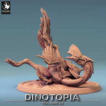 Load image into Gallery viewer, Oviraptor - Fall - Dinotopia - Rescale Miniatures - Wargaming D&amp;D DnD