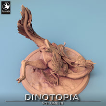 Load image into Gallery viewer, Oviraptor - Fall - Dinotopia - Rescale Miniatures - Wargaming D&amp;D DnD