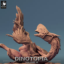 Load image into Gallery viewer, Oviraptor - Fall - Dinotopia - Rescale Miniatures - Wargaming D&amp;D DnD