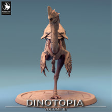 Load image into Gallery viewer, Oviraptor - Sprint Saddle No Rider - Dinotopia - Rescale Miniatures - Wargaming D&amp;D DnD