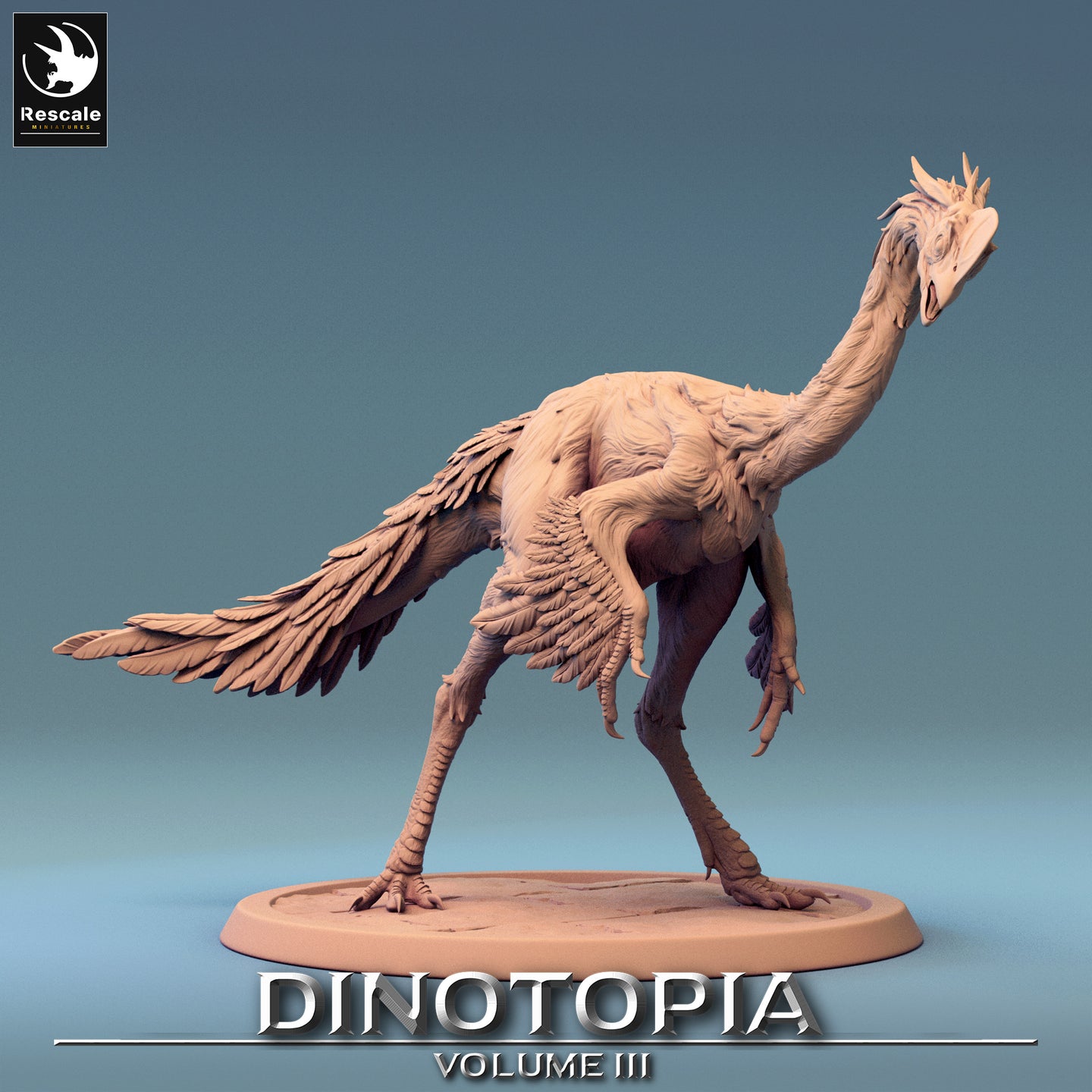 Oviraptor - Stare Wild - Dinotopia - Rescale Miniatures - Wargaming D&D DnD