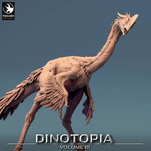 Oviraptor - Stare Wild - Dinotopia - Rescale Miniatures - Wargaming D&D DnD