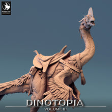 Load image into Gallery viewer, Oviraptor - Walk Saddle No Rider- Dinotopia - Rescale Miniatures - Wargaming D&amp;D DnD