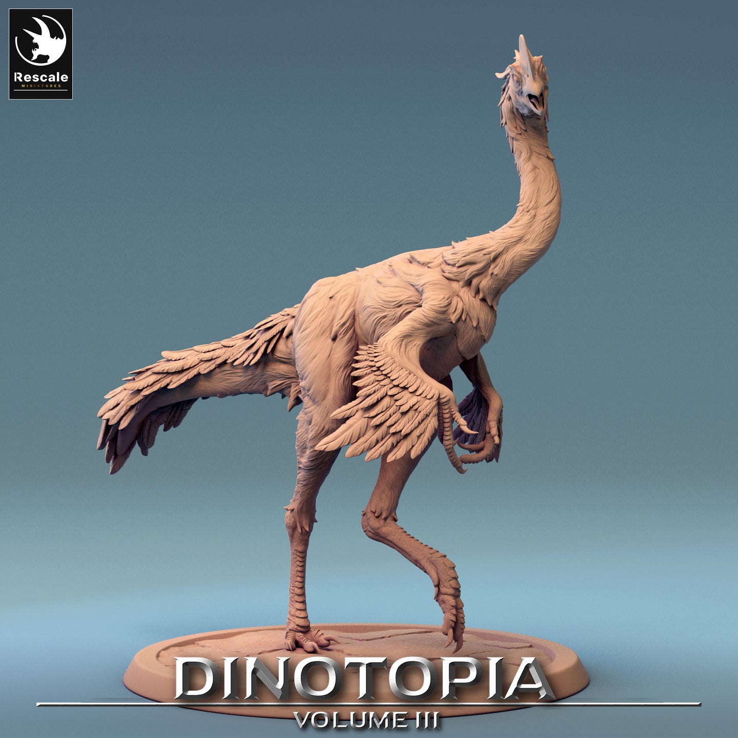 Oviraptor - Walk Wild - Dinotopia - Rescale Miniatures - Wargaming D&D DnD